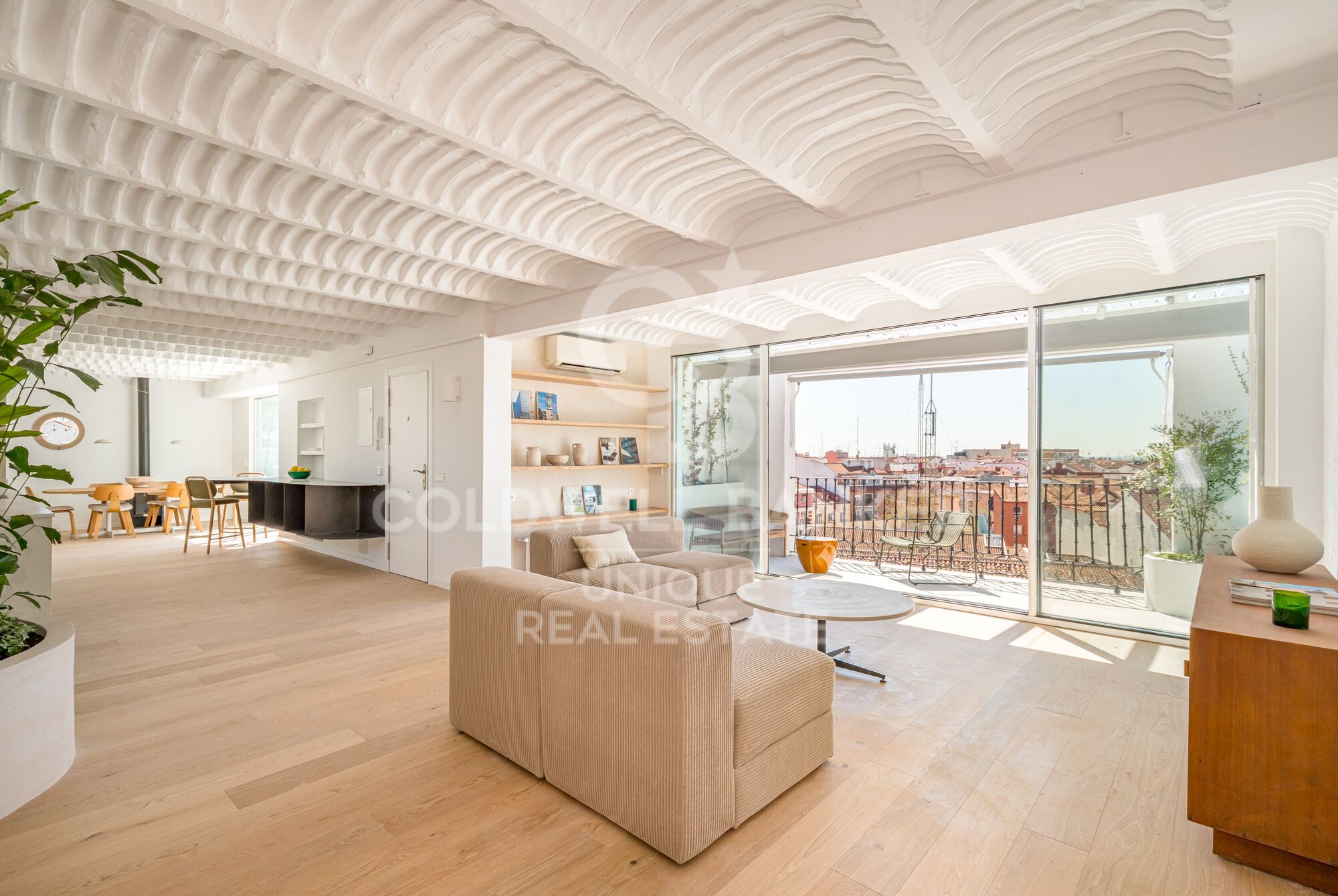Exclusivo ático a estrenar en el barrio de los Austrias, Madrid.