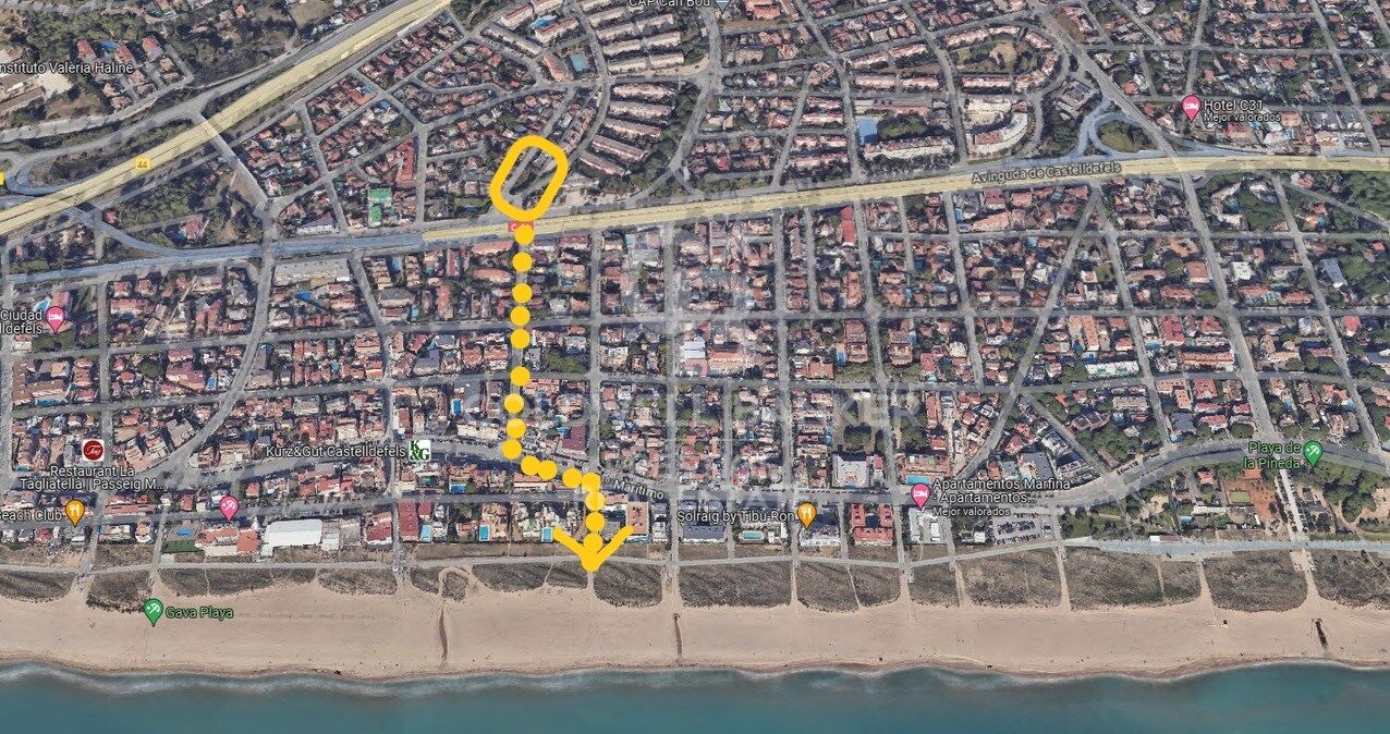 Solar Residencial zona Playa Castelldefels