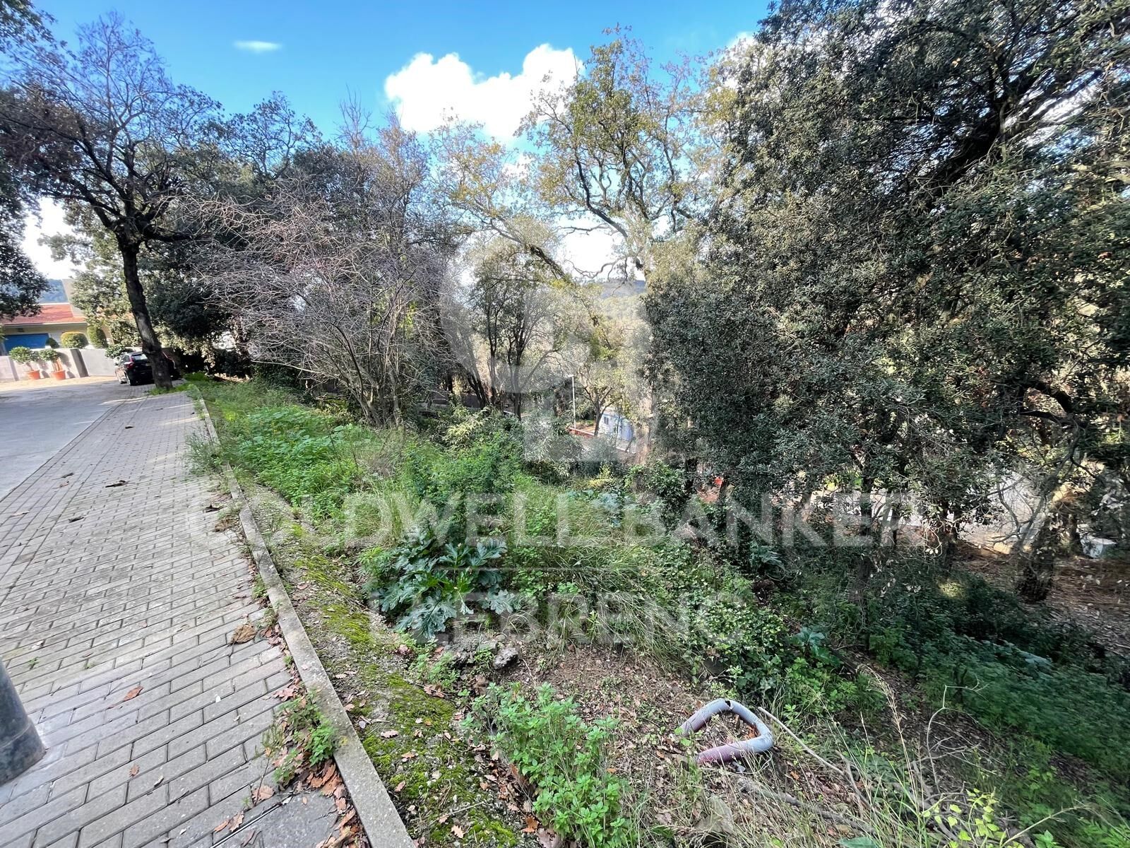 600 m² building plot for sale in Vallvidrera with project and construction license.