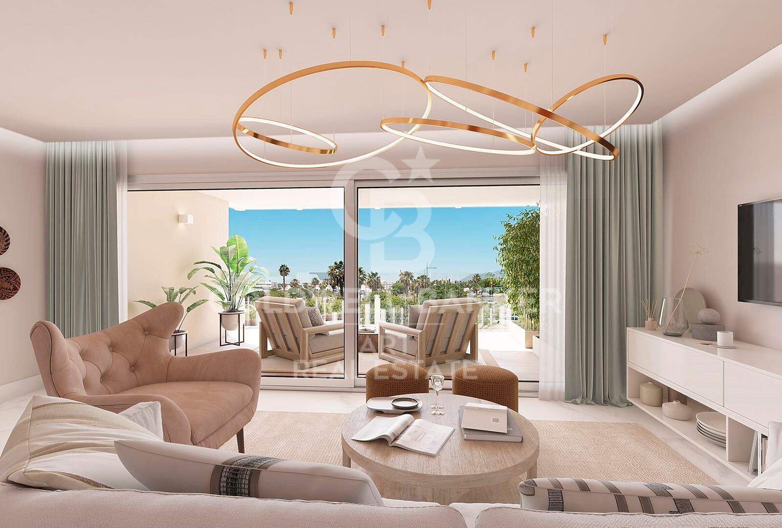 Excellent apartments with sea views in Marbella