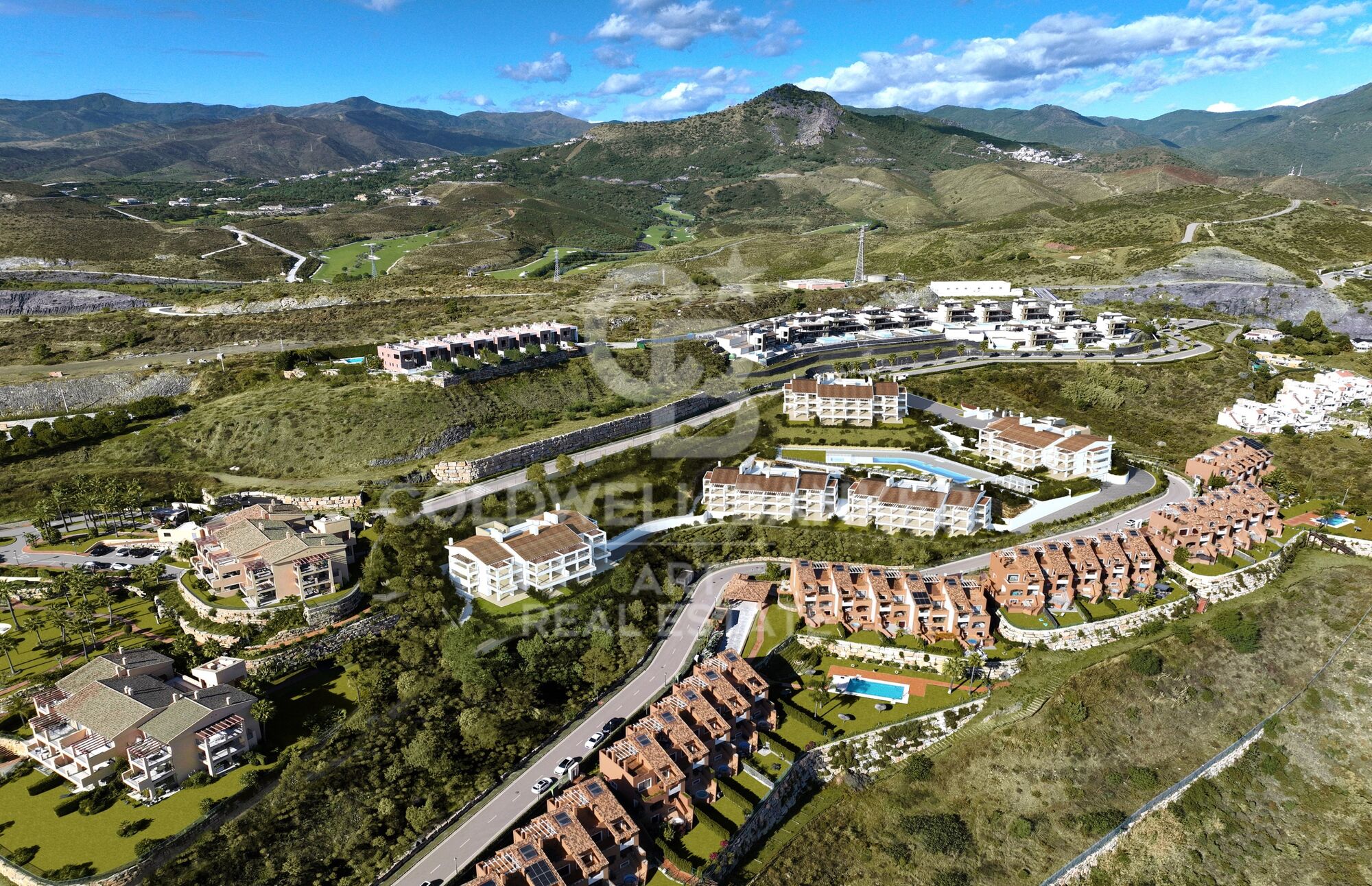 Development of spectacular apartments in Benahavís