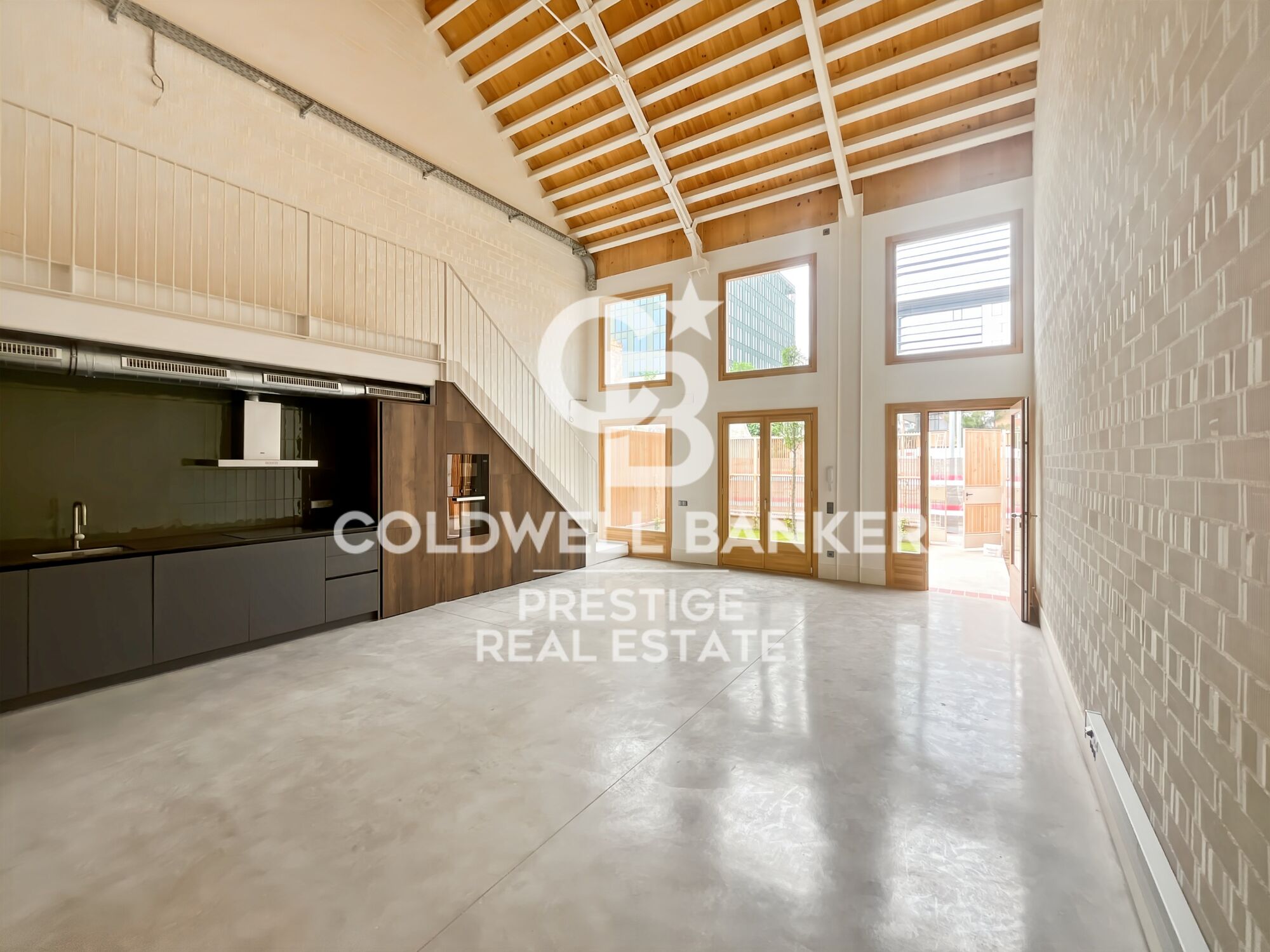 New development of 4 refurbished emblematic buildings with unique lofts for sale in Poblenou, Barcelona.