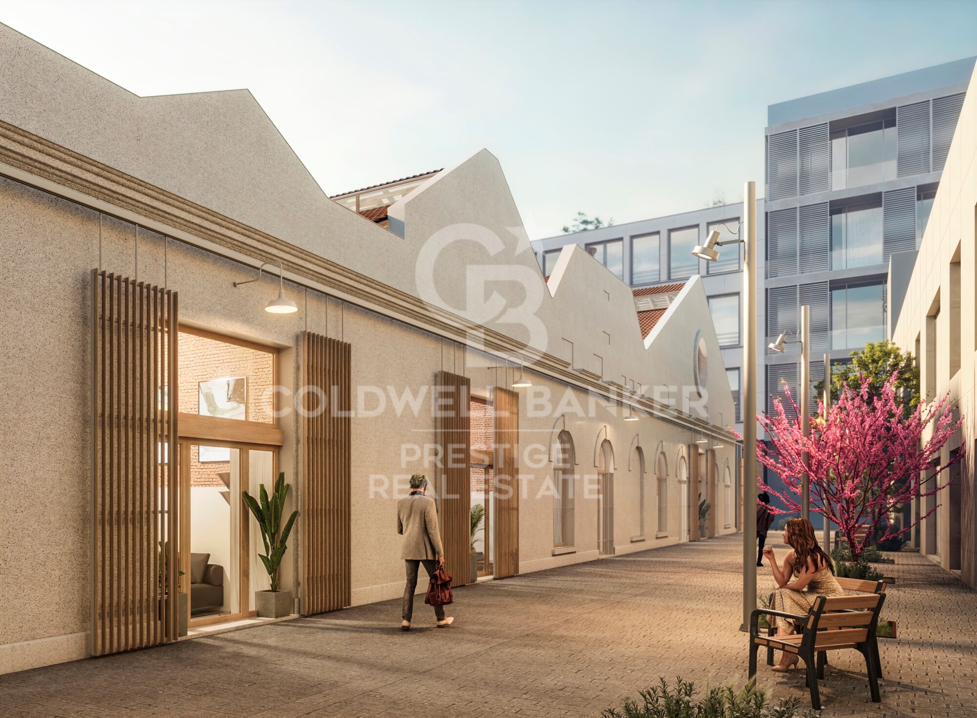 Tríplex de obra nueva de 2 dormitorios con terraza en Poblenou