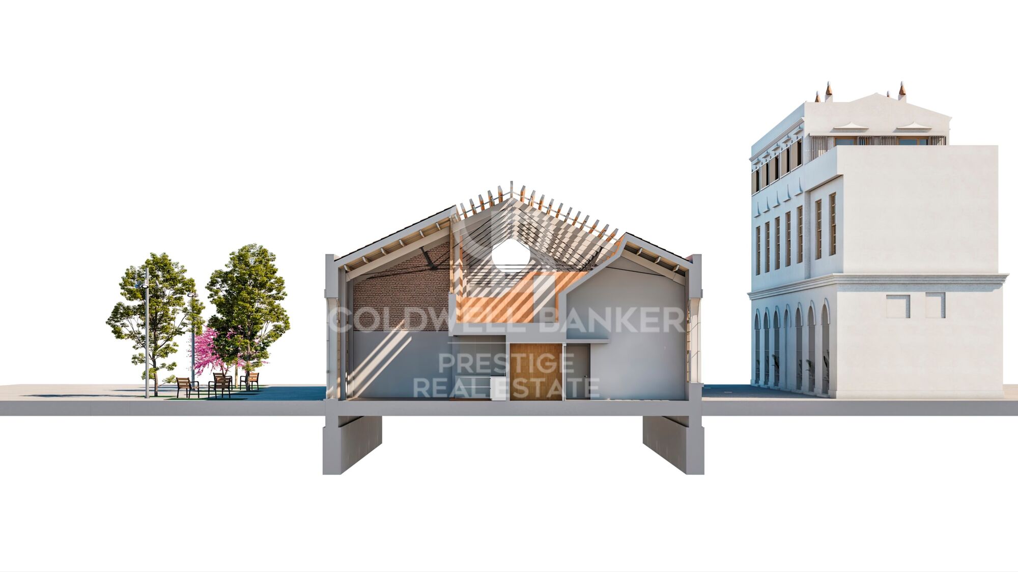 Dúplex tipo loft de 2 dormitorios en venta con terraza en un edificio rehabilitado en Poblenou, Barcelona