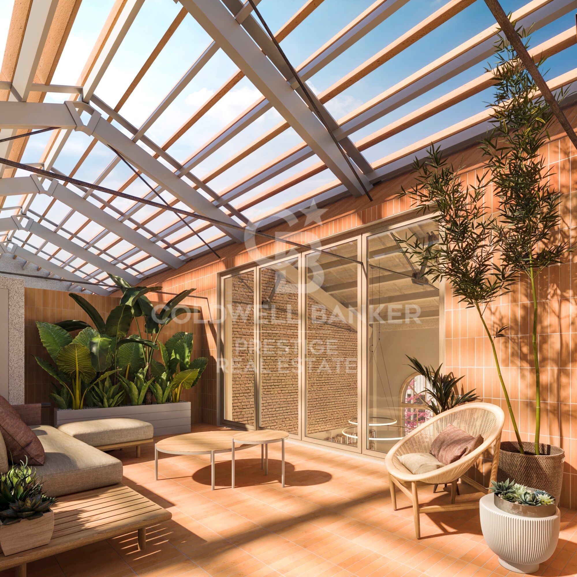 Loft duplex de 2 chambres à vendre avec terrasse dans un immeuble rénové à Poblenou, Barcelone