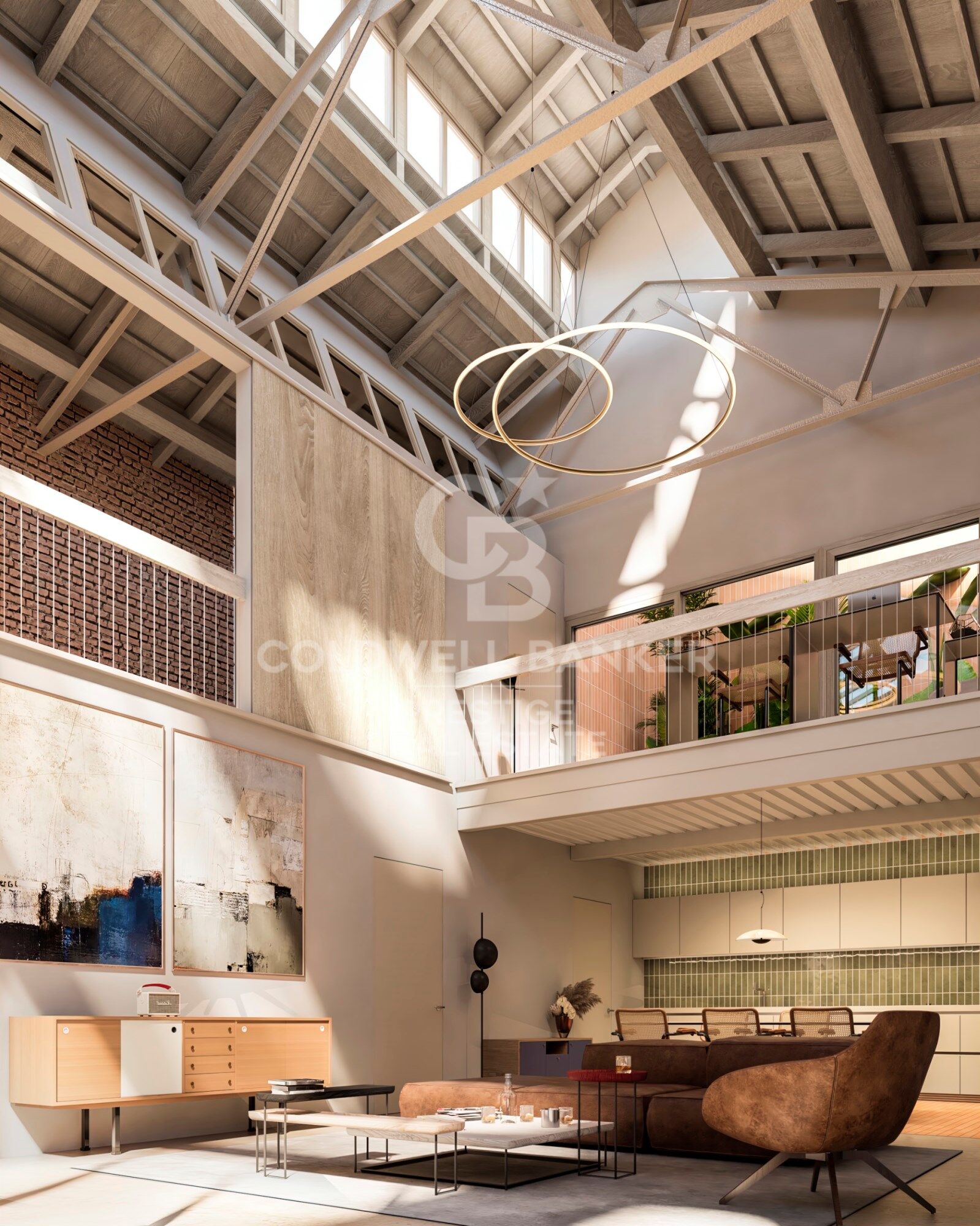 Newly built 2-bedroom triplex with terrace in Poblenou