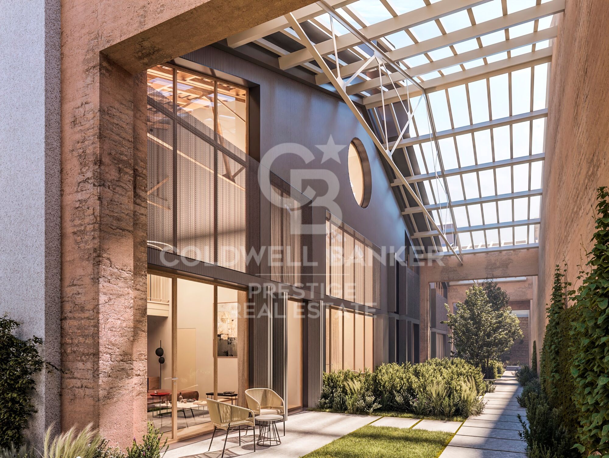 Neugebautes 2-Schlafzimmer-Triplex mit Terrasse in Poblenou