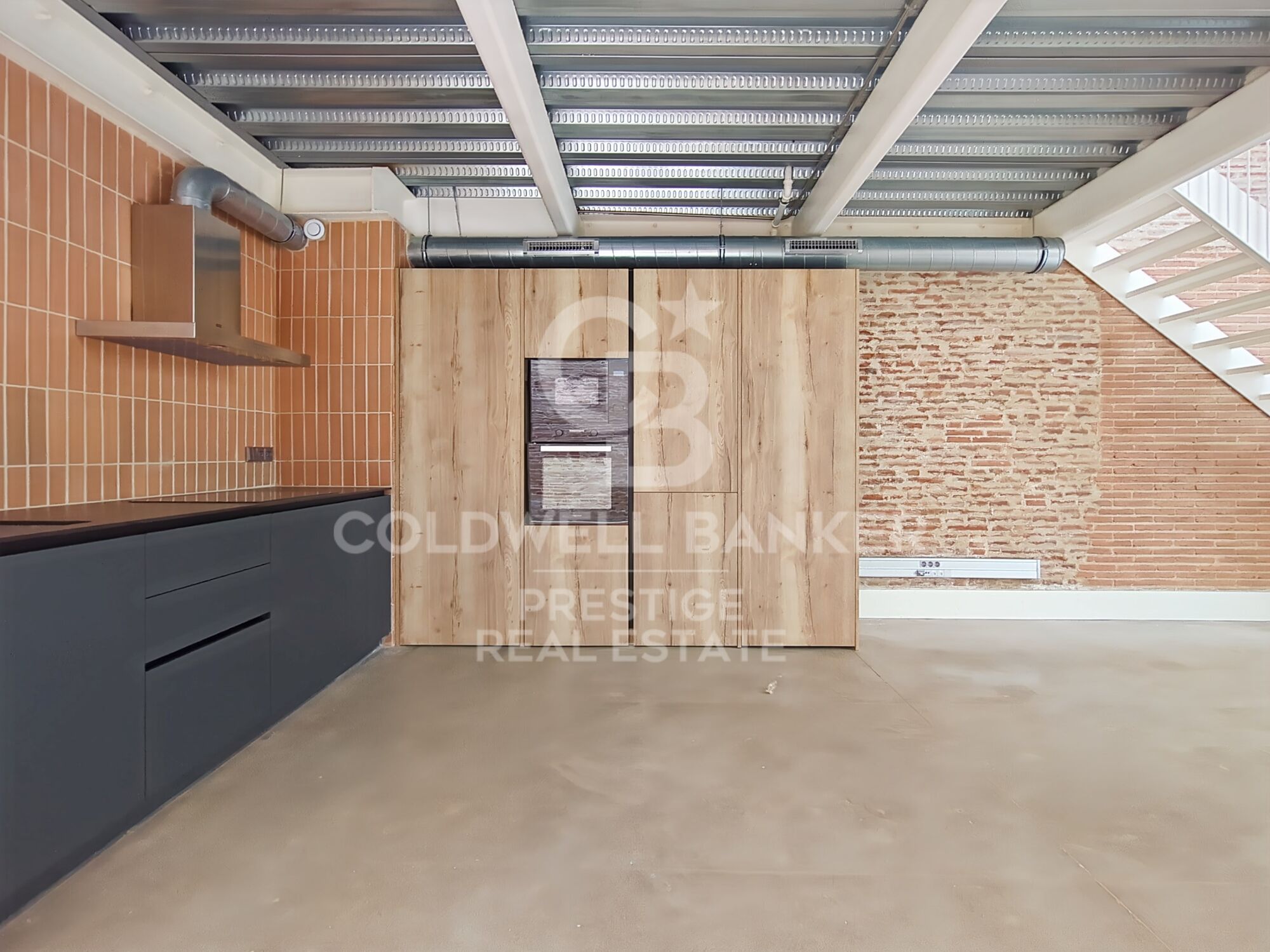 Tríplex de obra nueva de 2 dormitorios con terraza en Poblenou