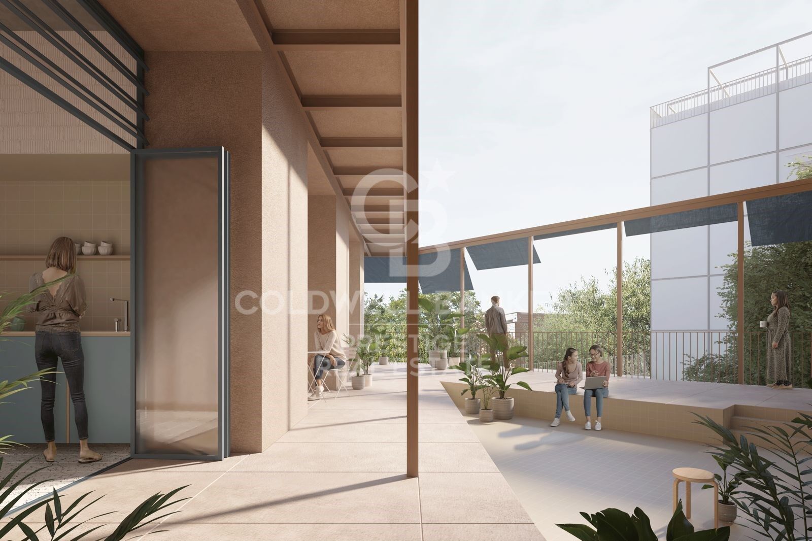 Oficina CoWorking en San Marti