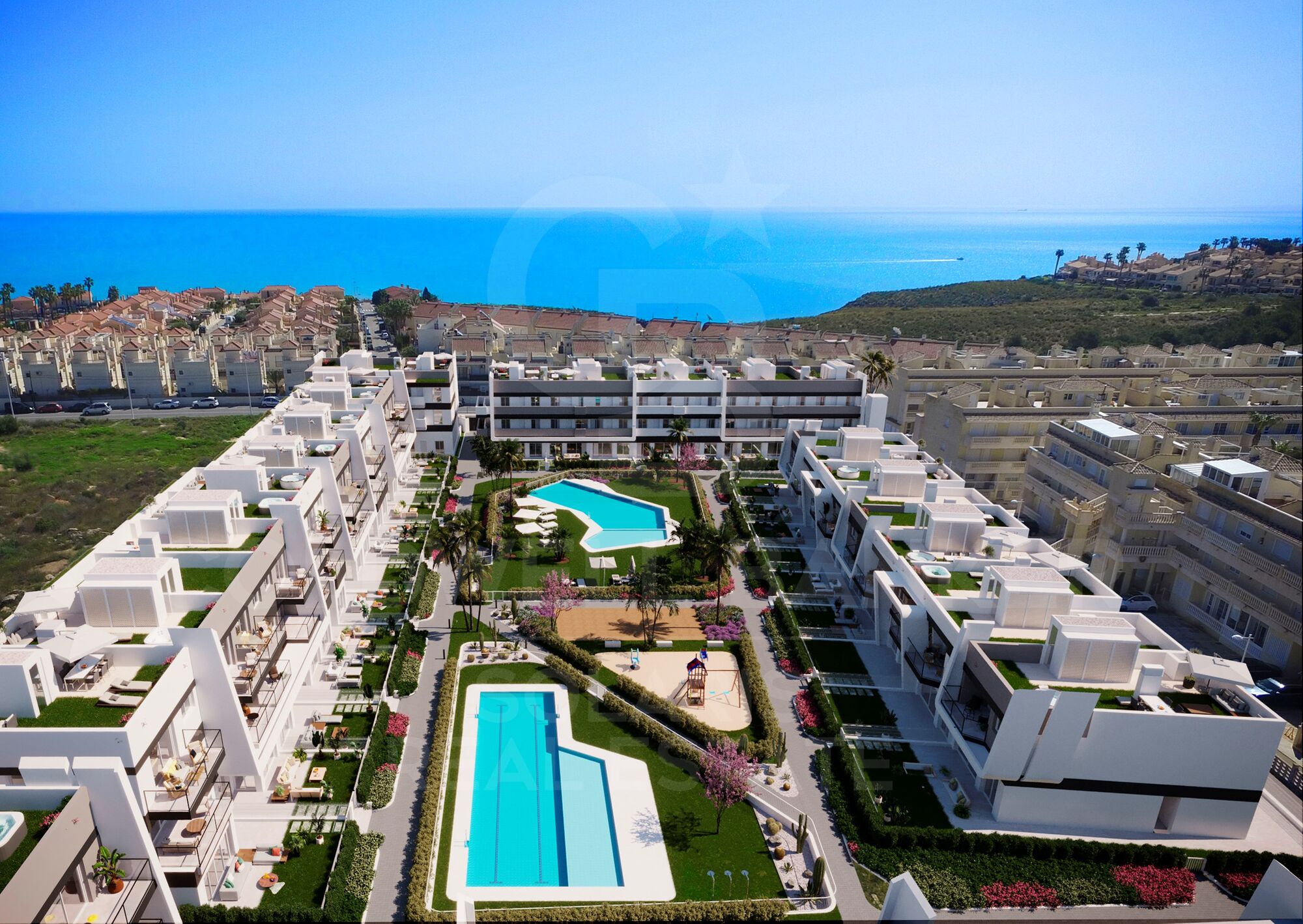 Neue luxuriöse Wohnung in Gran Alacant - Letzte Bauphase