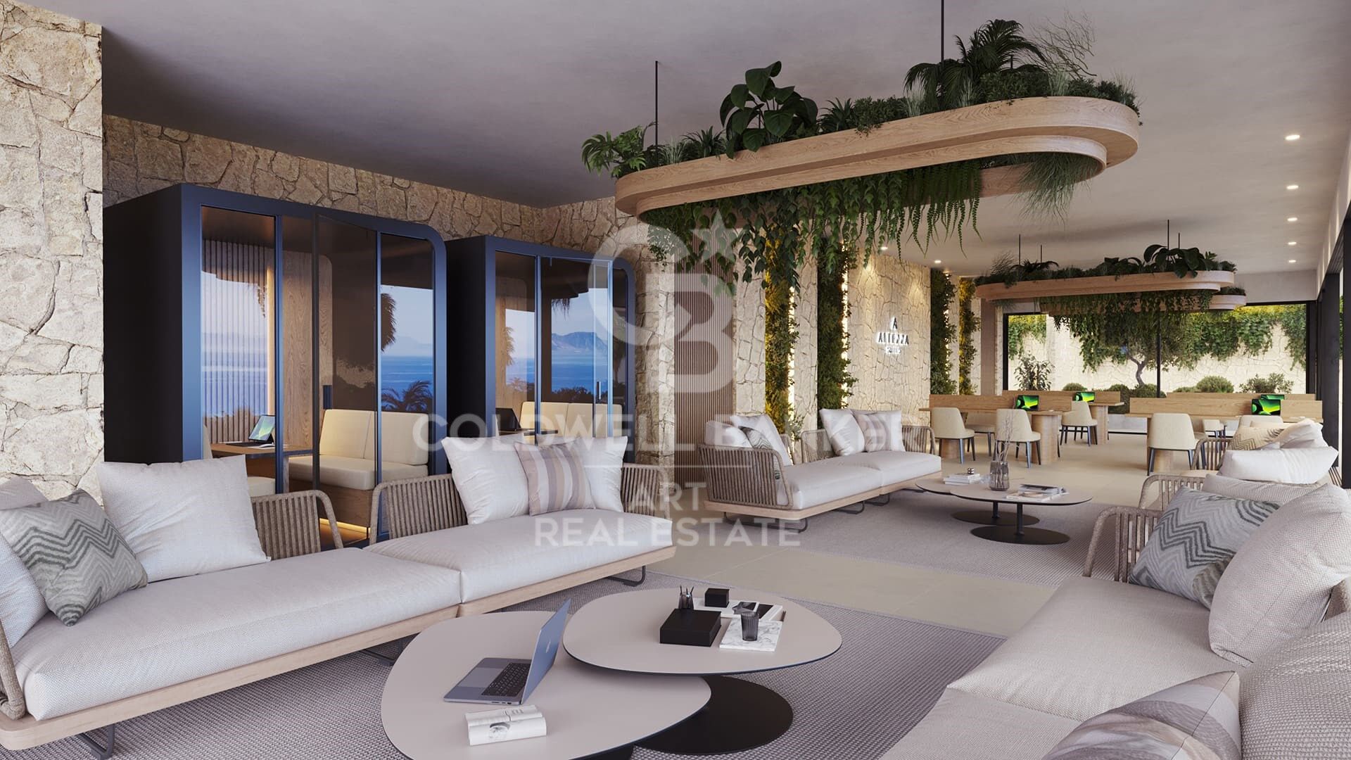 Luxury apartments with views in Estepona