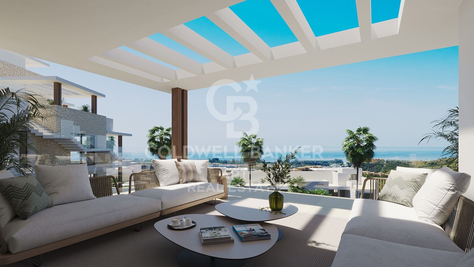 Luxury apartments with views in Estepona