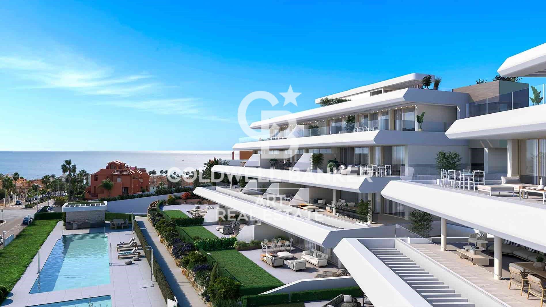 Beautiful new construction apartments in Estepona