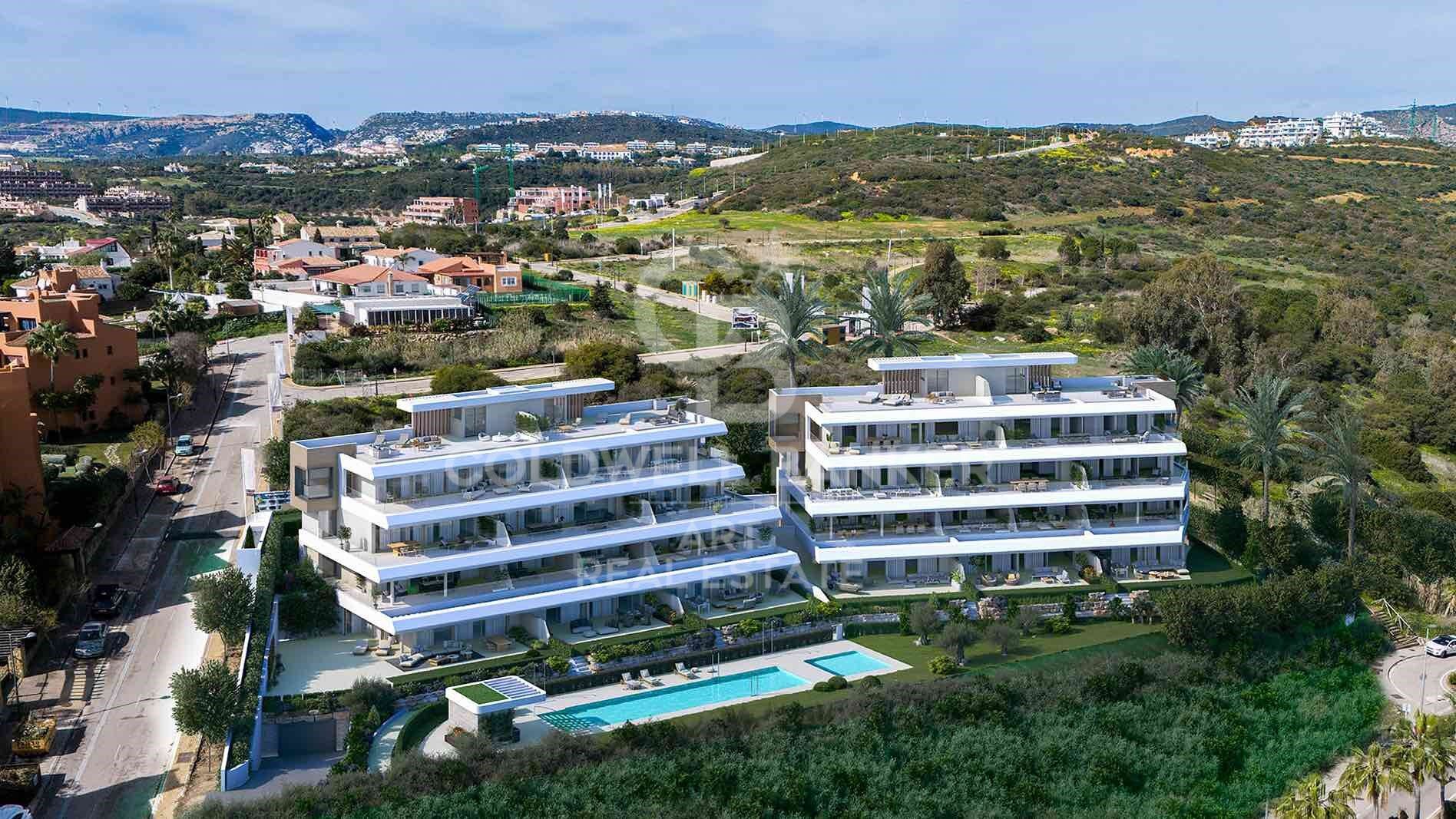 Preciosos apartamentos de obra nueva en Estepona