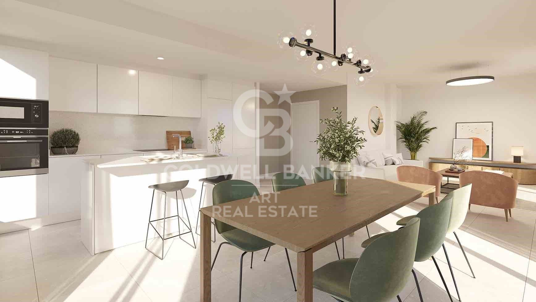 New apartments of new construction in Estepona