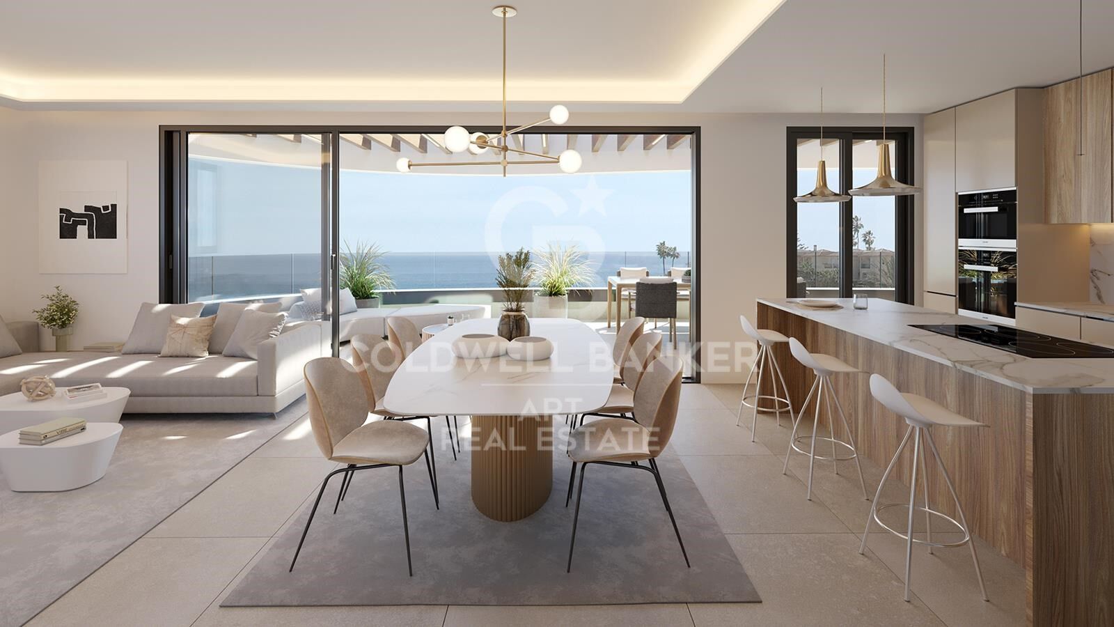 Apartments and penthouses under construction in Mijas