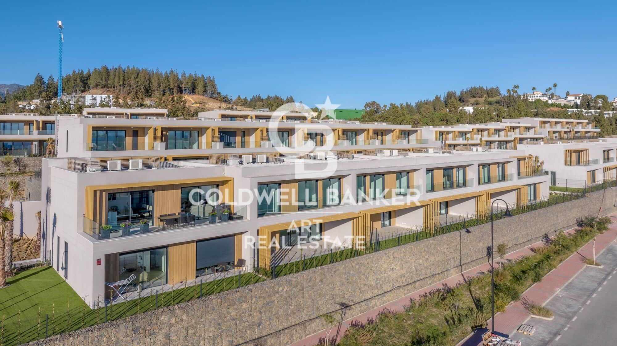 Maisons jumelées avec vue à Mijas Costa