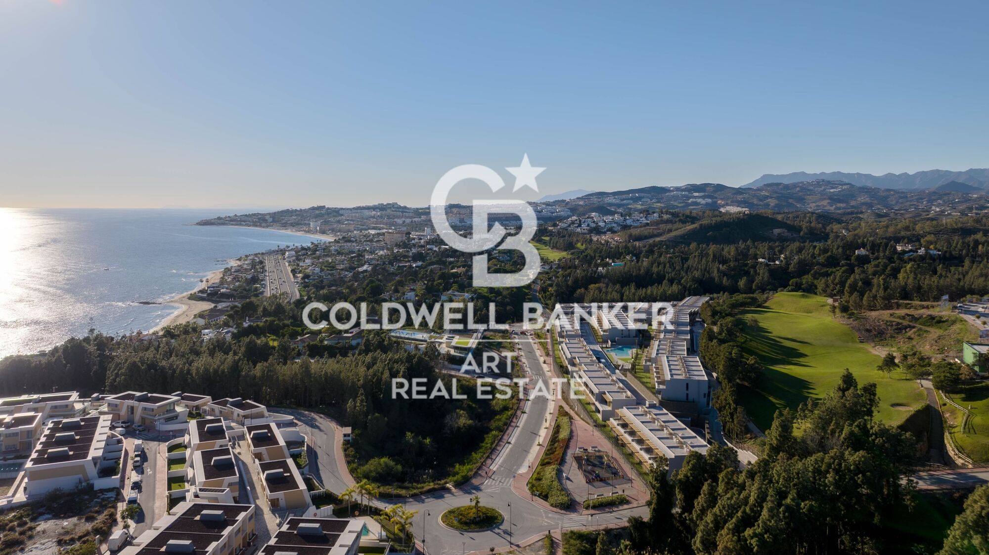 Maisons jumelées avec vue à Mijas Costa