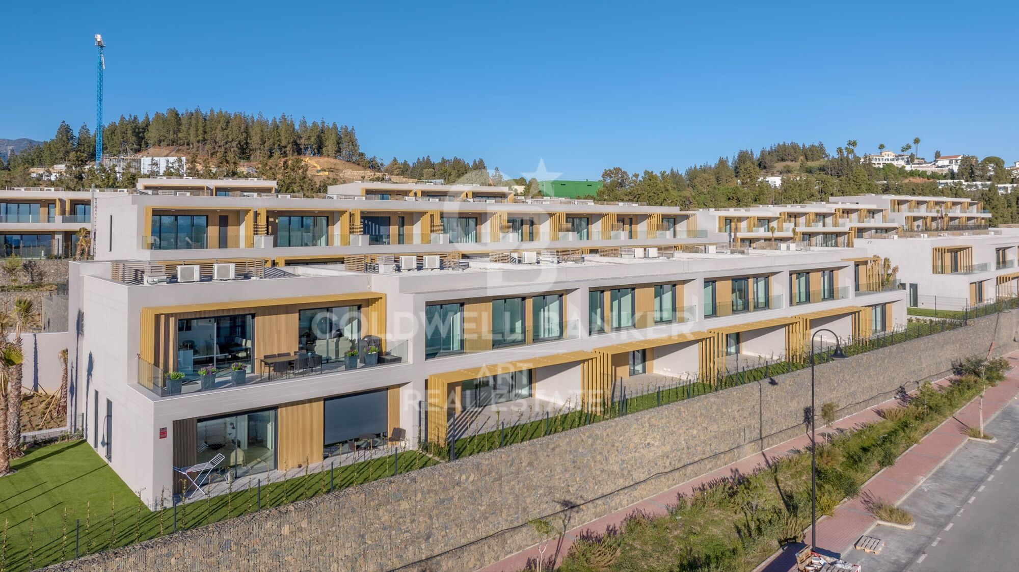 Maisons jumelées avec vue à Mijas Costa