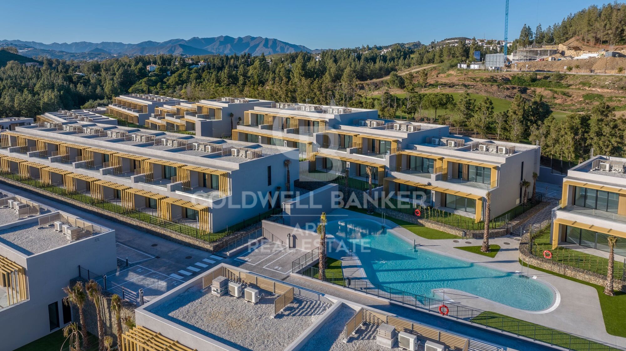 Maisons jumelées avec vue à Mijas Costa