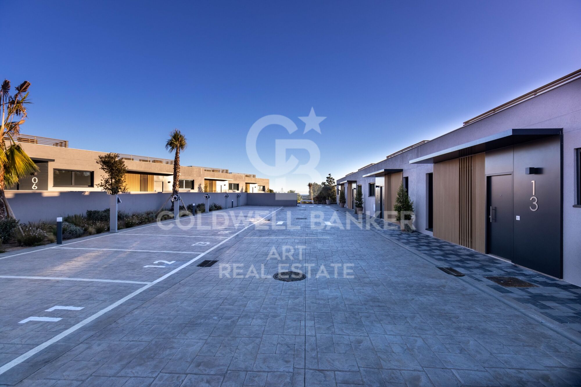 Townhouses with views in Mijas Costa