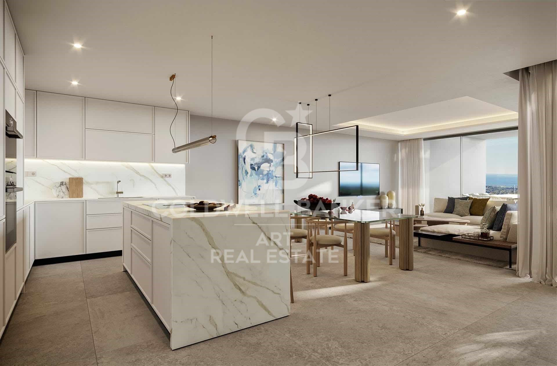 New construction luxury apartments in Casares