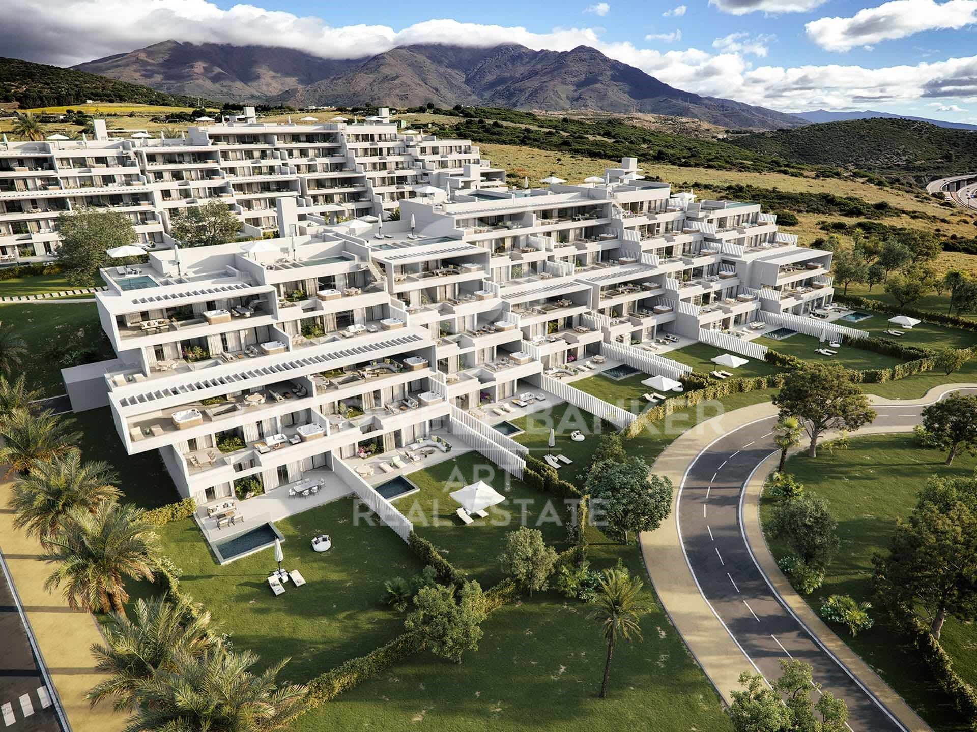 Apartamentos de lujo de obra nueva en Casares