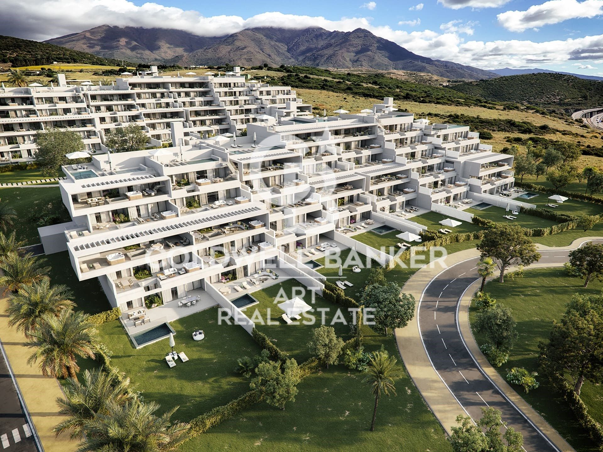 New construction luxury apartments in Casares