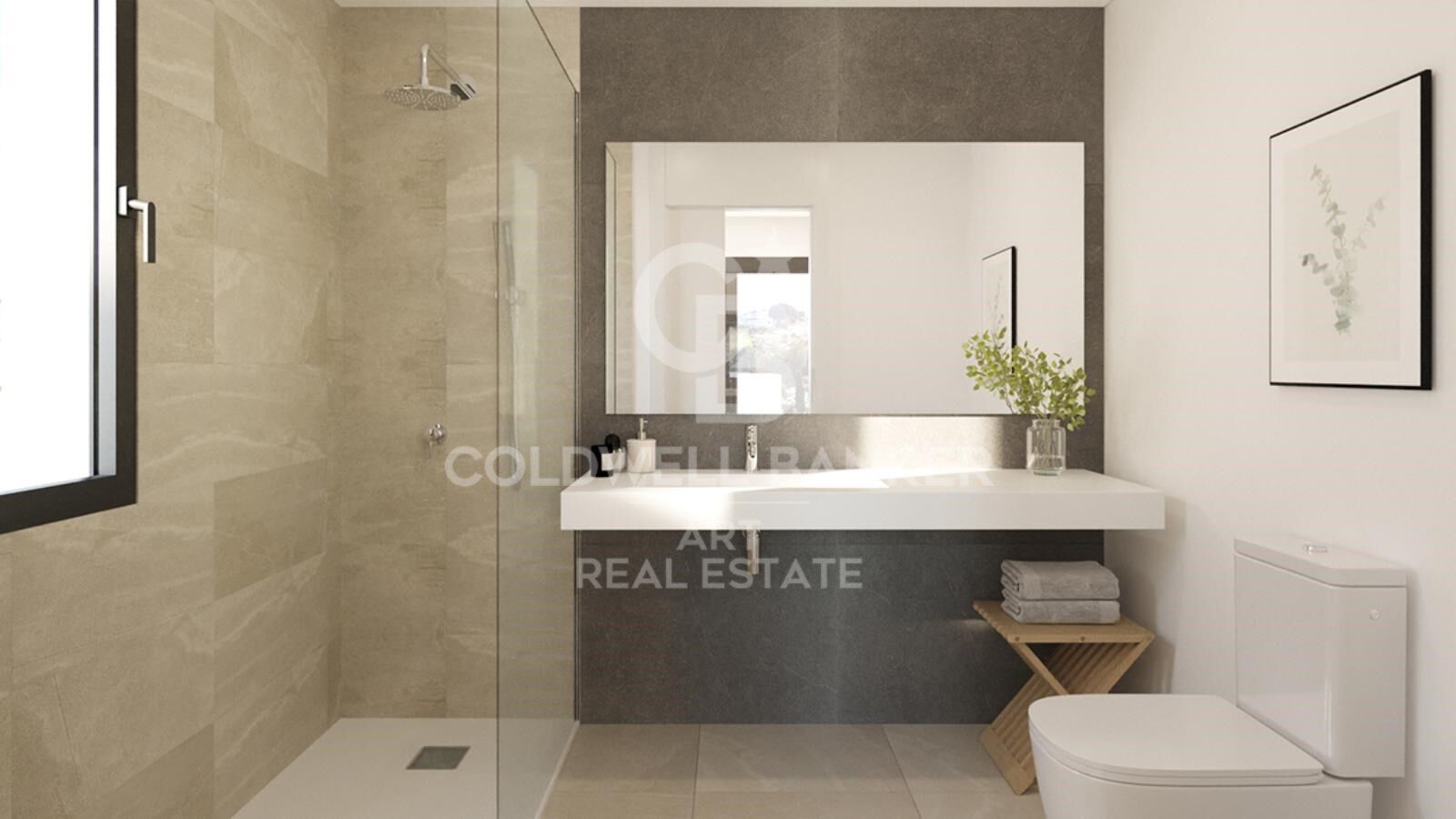 Semi-detached villas with panoramic views in Estepona