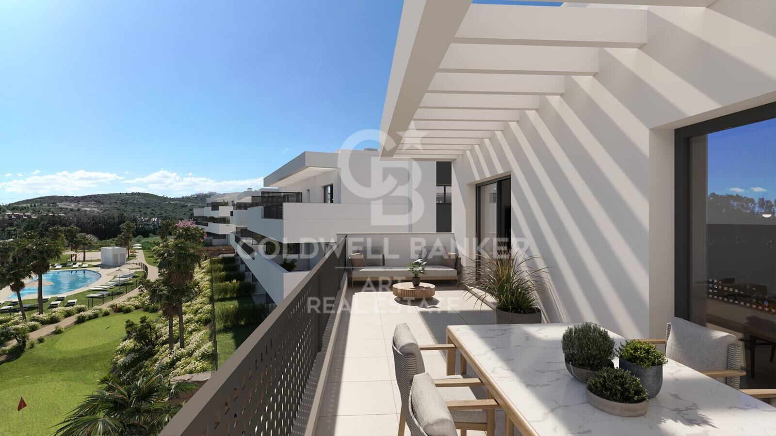 2 and 3 bedroom apartments and penthouses in Estepona