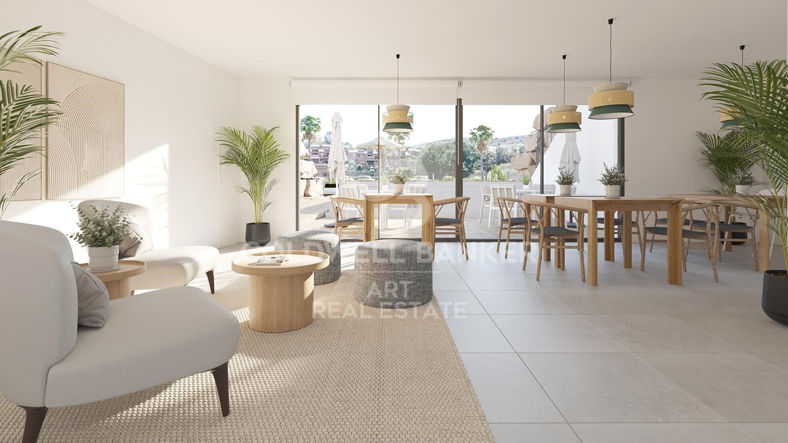 Apartamentos y áticos de 2 y 3 dormitorios en Estepona