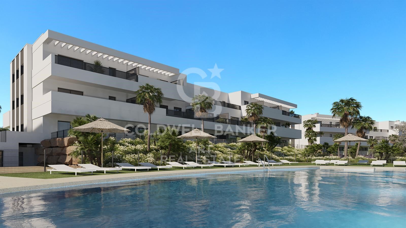 Apartamentos y áticos de 2 y 3 dormitorios en Estepona