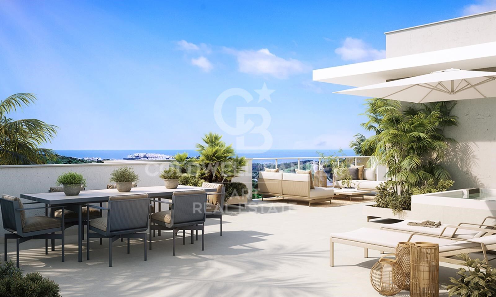 Luxury apartments and penthouses in Casares