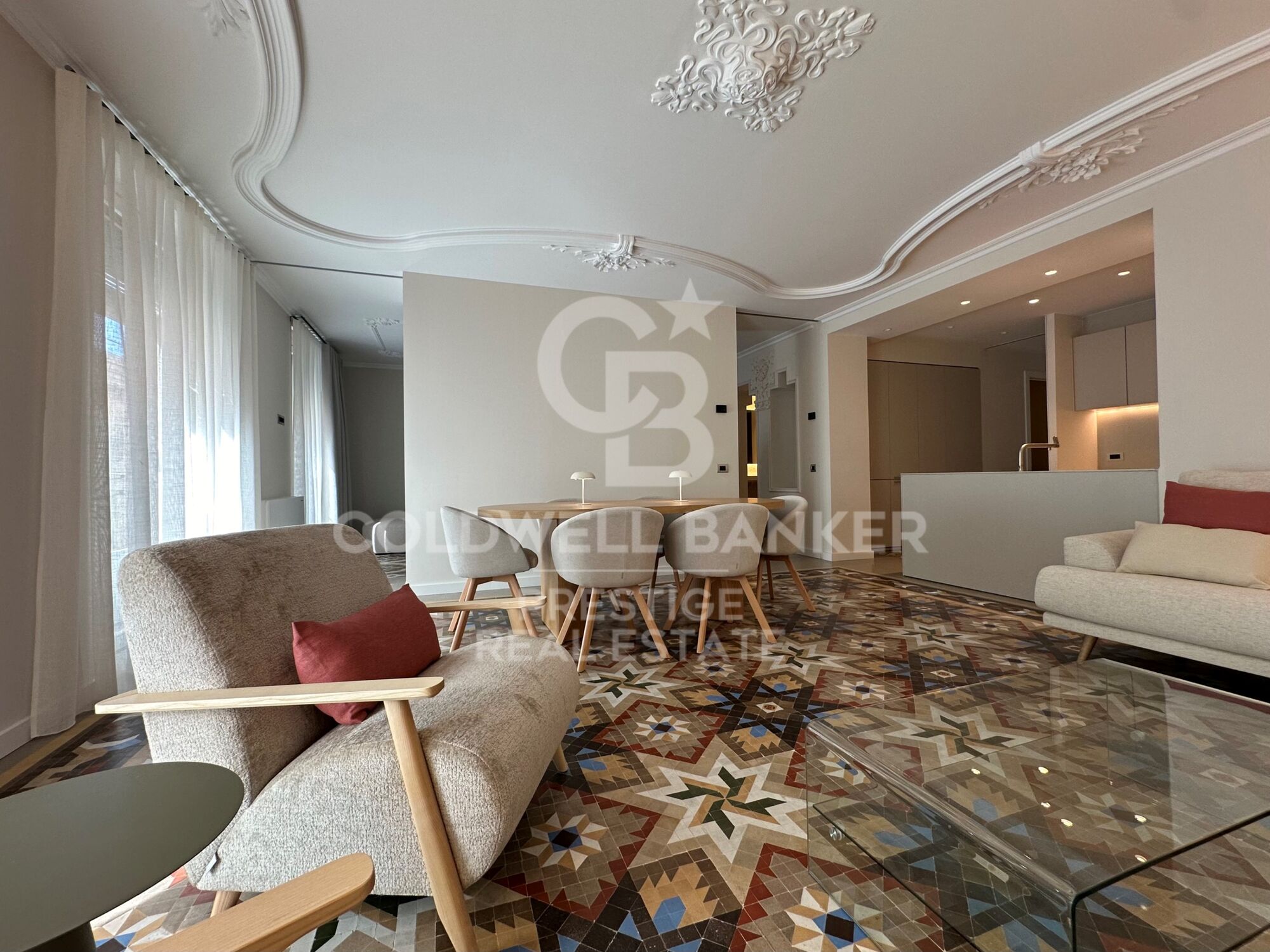 Luxuswohnung zur Miete vor dem Hafen von Barcelona.