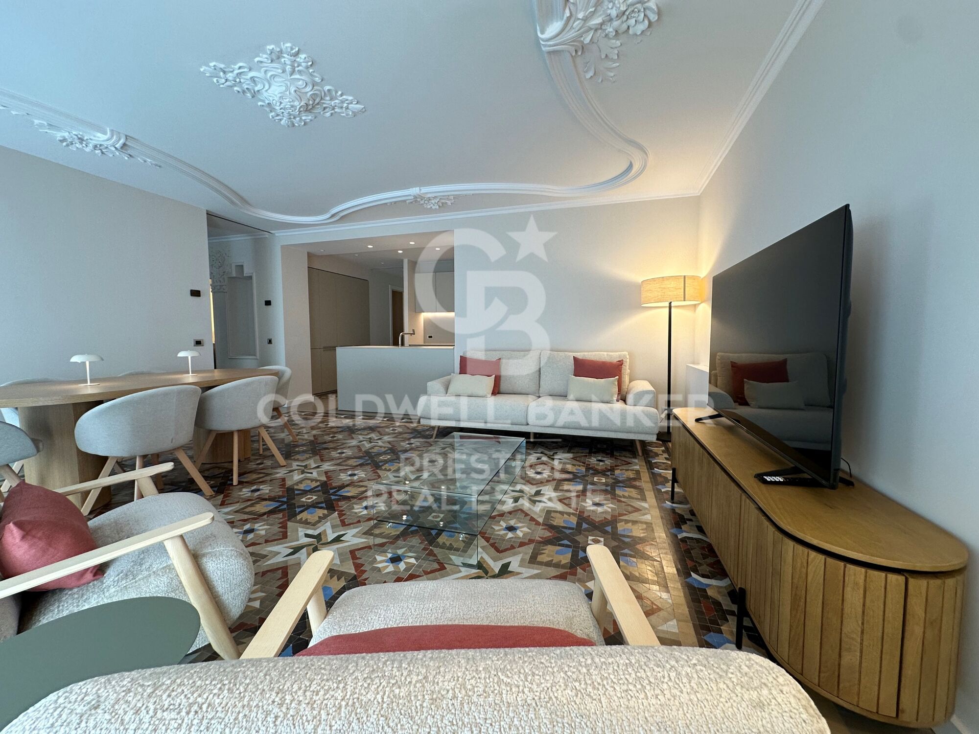 Luxuswohnung zur Miete vor dem Hafen von Barcelona.