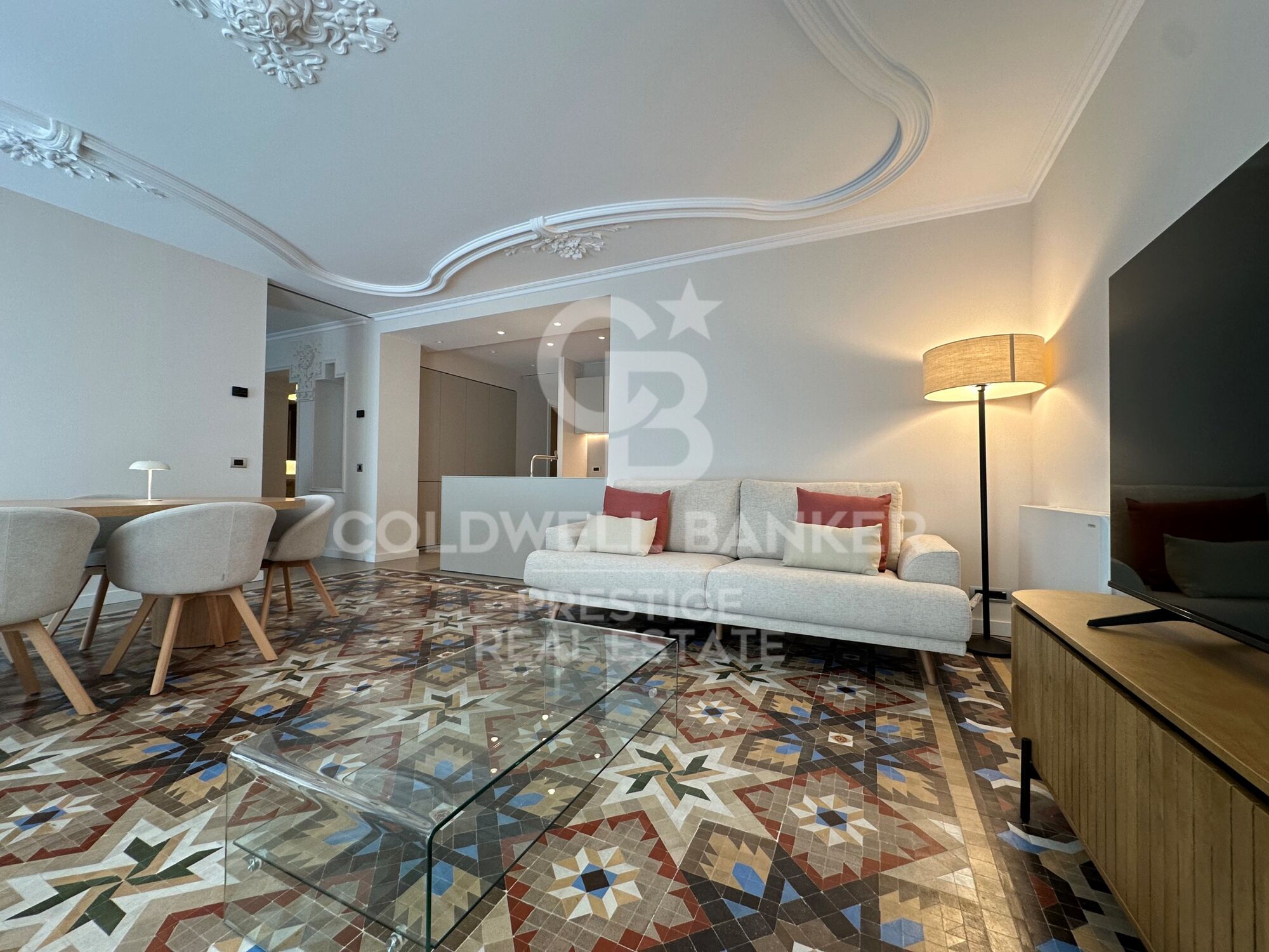 Luxuswohnung zur Miete vor dem Hafen von Barcelona.