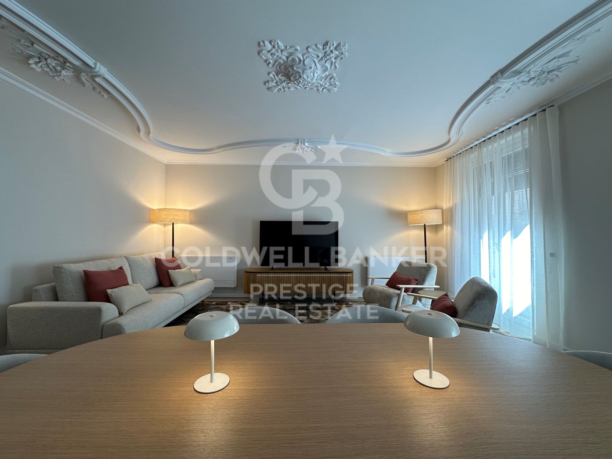 Luxuswohnung zur Miete vor dem Hafen von Barcelona.