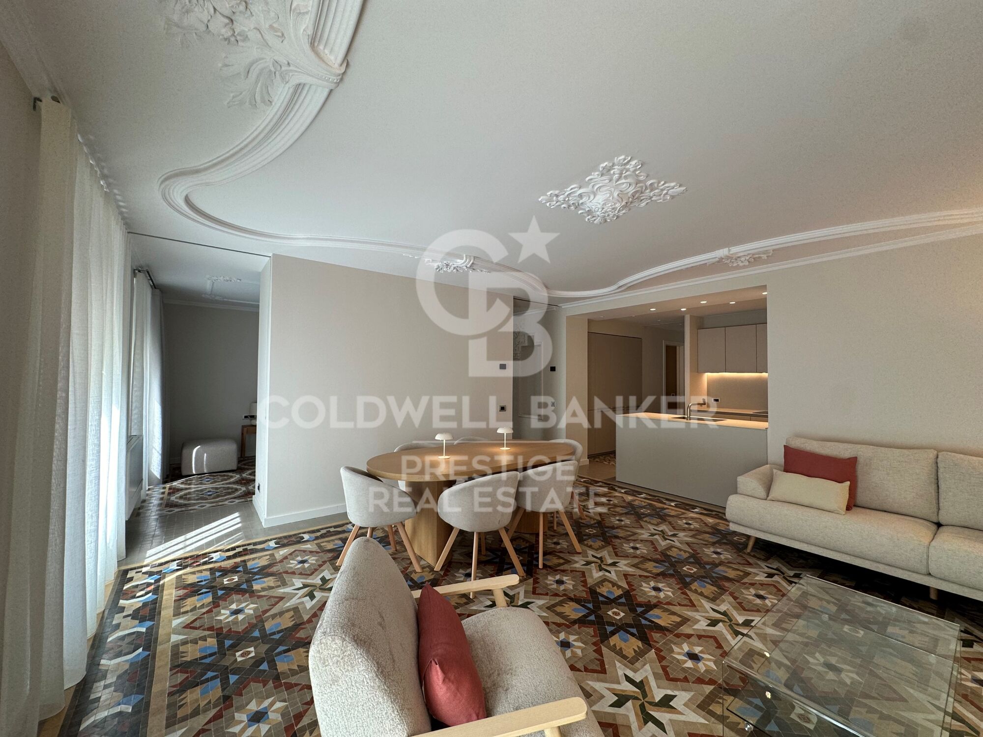 Luxuswohnung zur Miete vor dem Hafen von Barcelona.