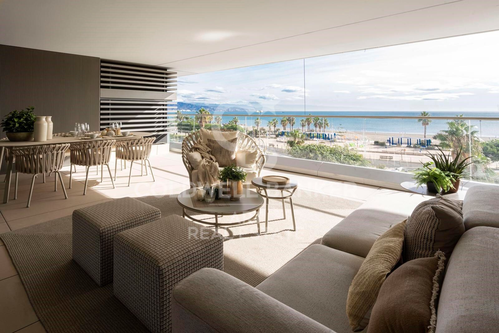 Luxury apartments with panoramic views in Malaga
