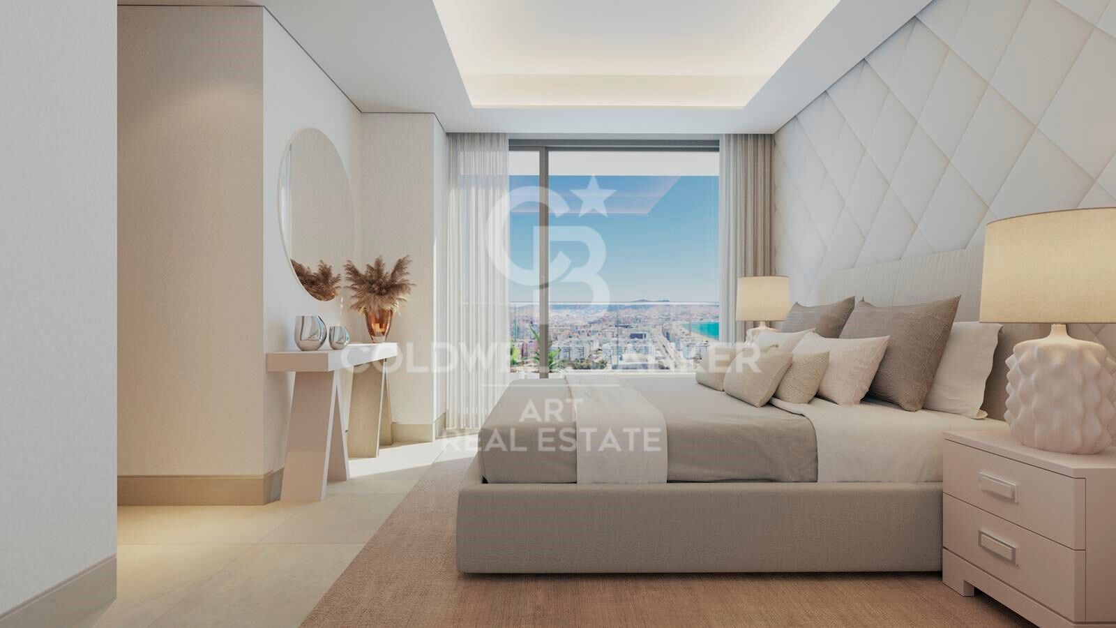 Luxury apartments with panoramic views in Malaga