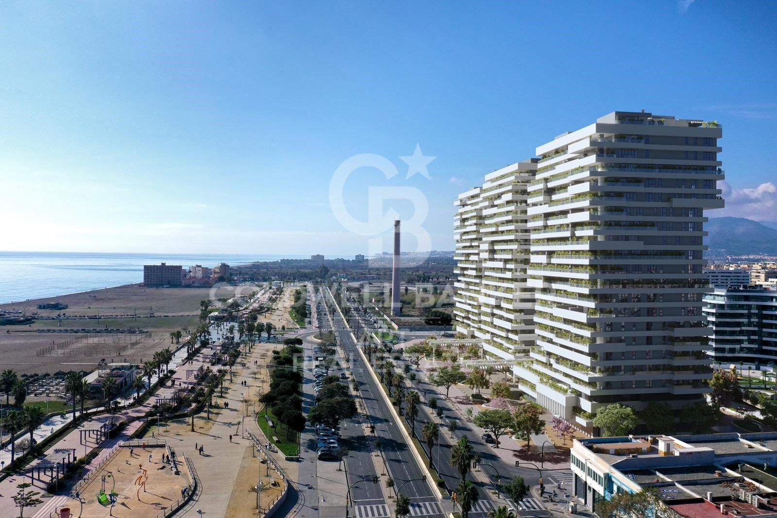 Luxury apartments with panoramic views in Malaga