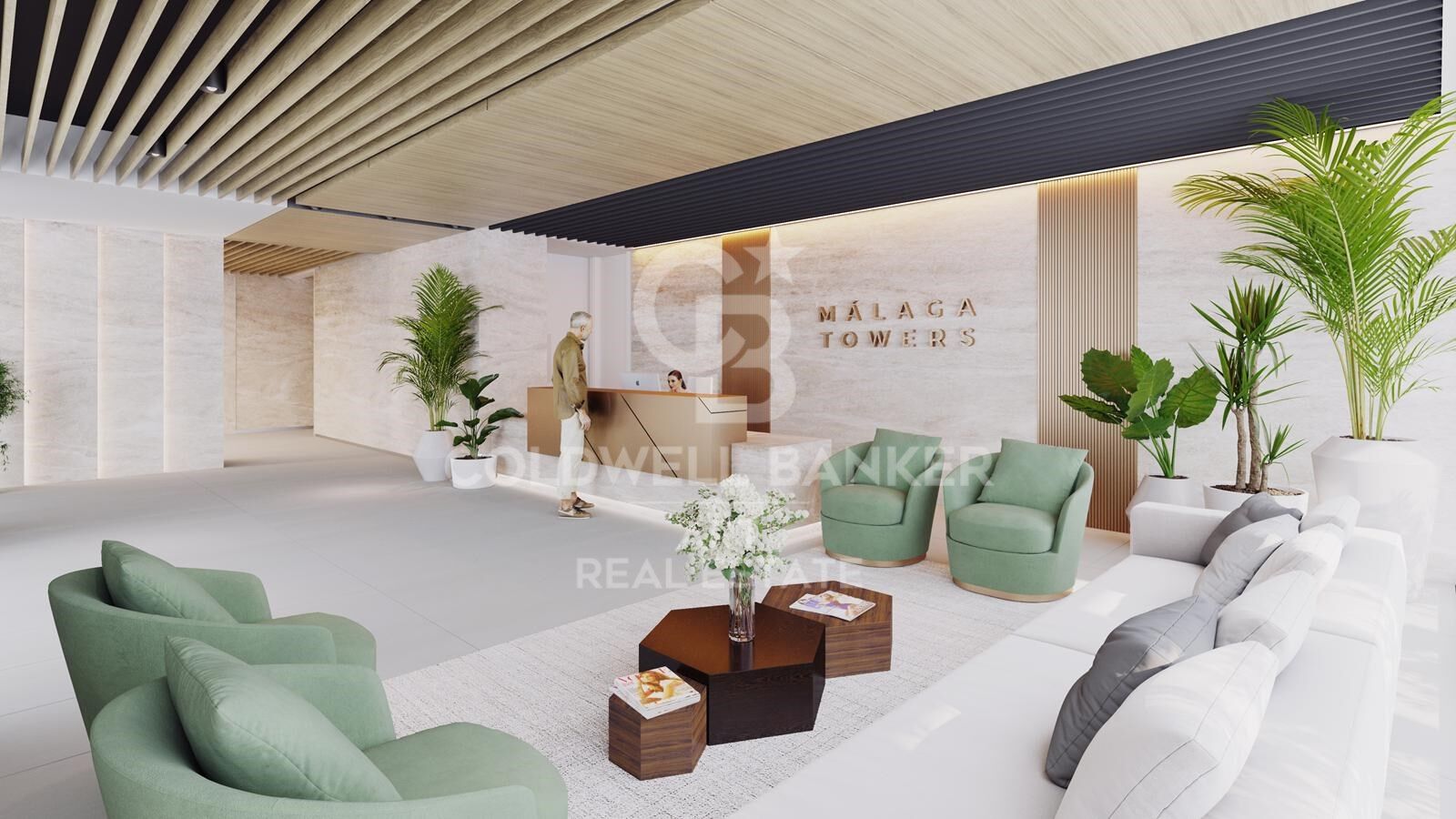 Luxury apartments with panoramic views in Malaga