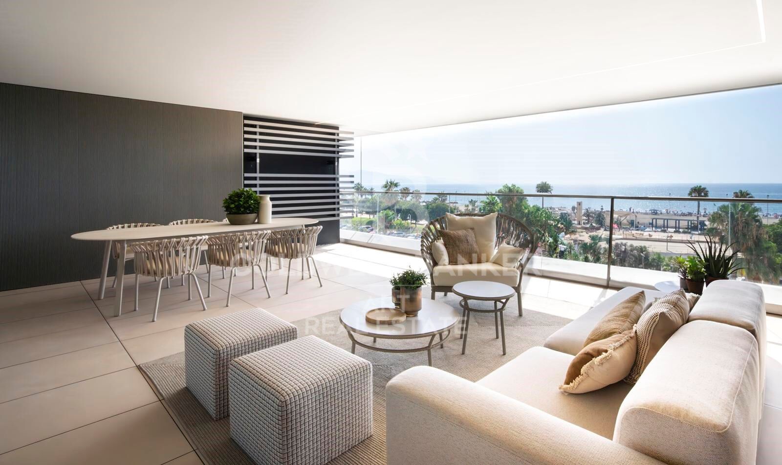 Luxury apartments with panoramic views in Malaga