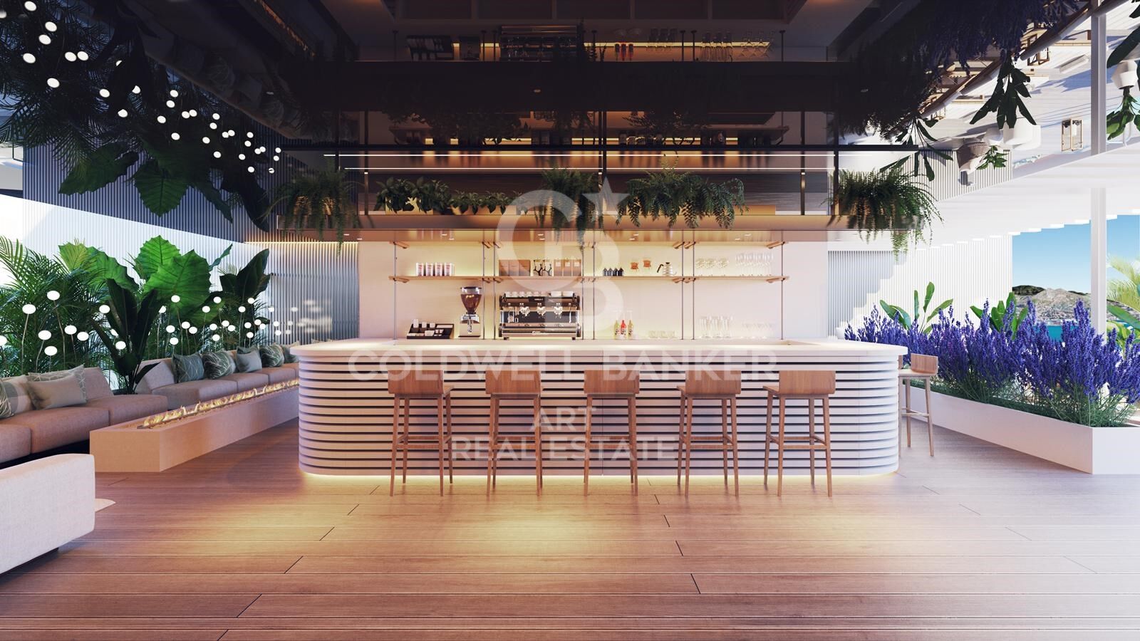 Luxury apartments with panoramic views in Malaga