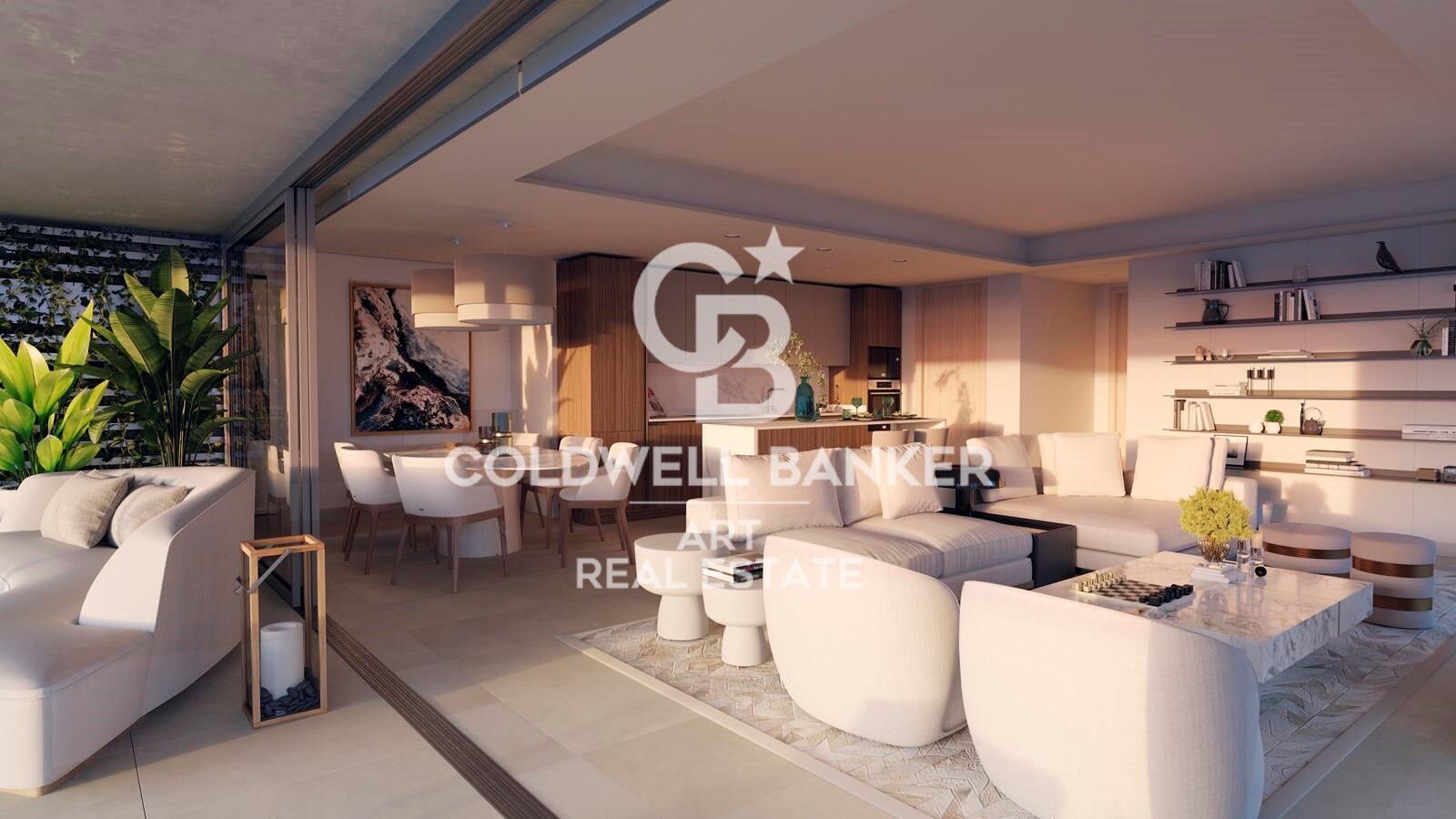 Luxury apartments with panoramic views in Malaga