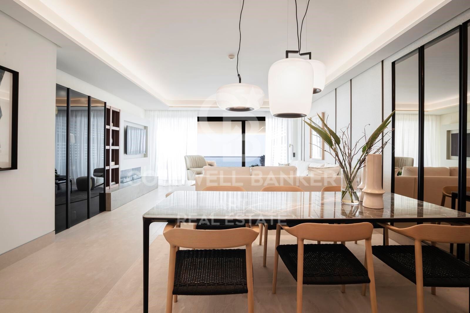 Luxury apartments with panoramic views in Malaga