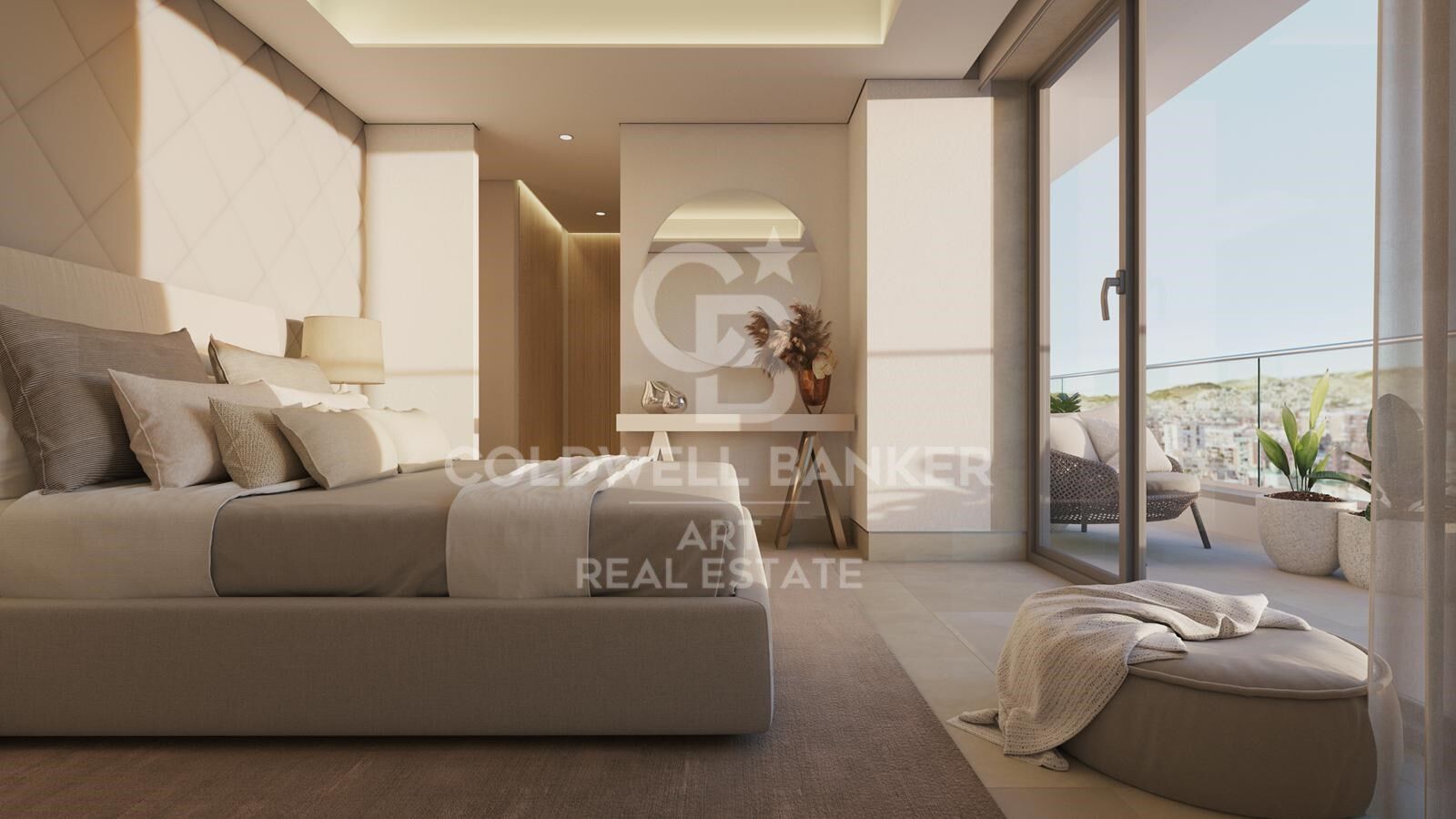 Luxury apartments with panoramic views in Malaga