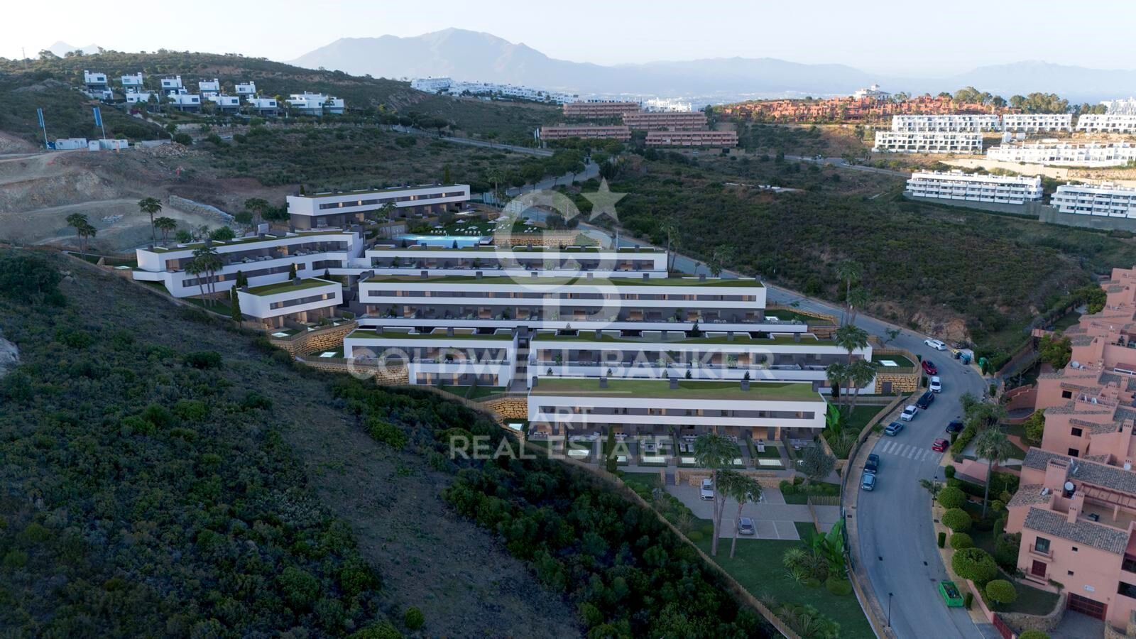 Luxury apartments with large terraces in Manilva