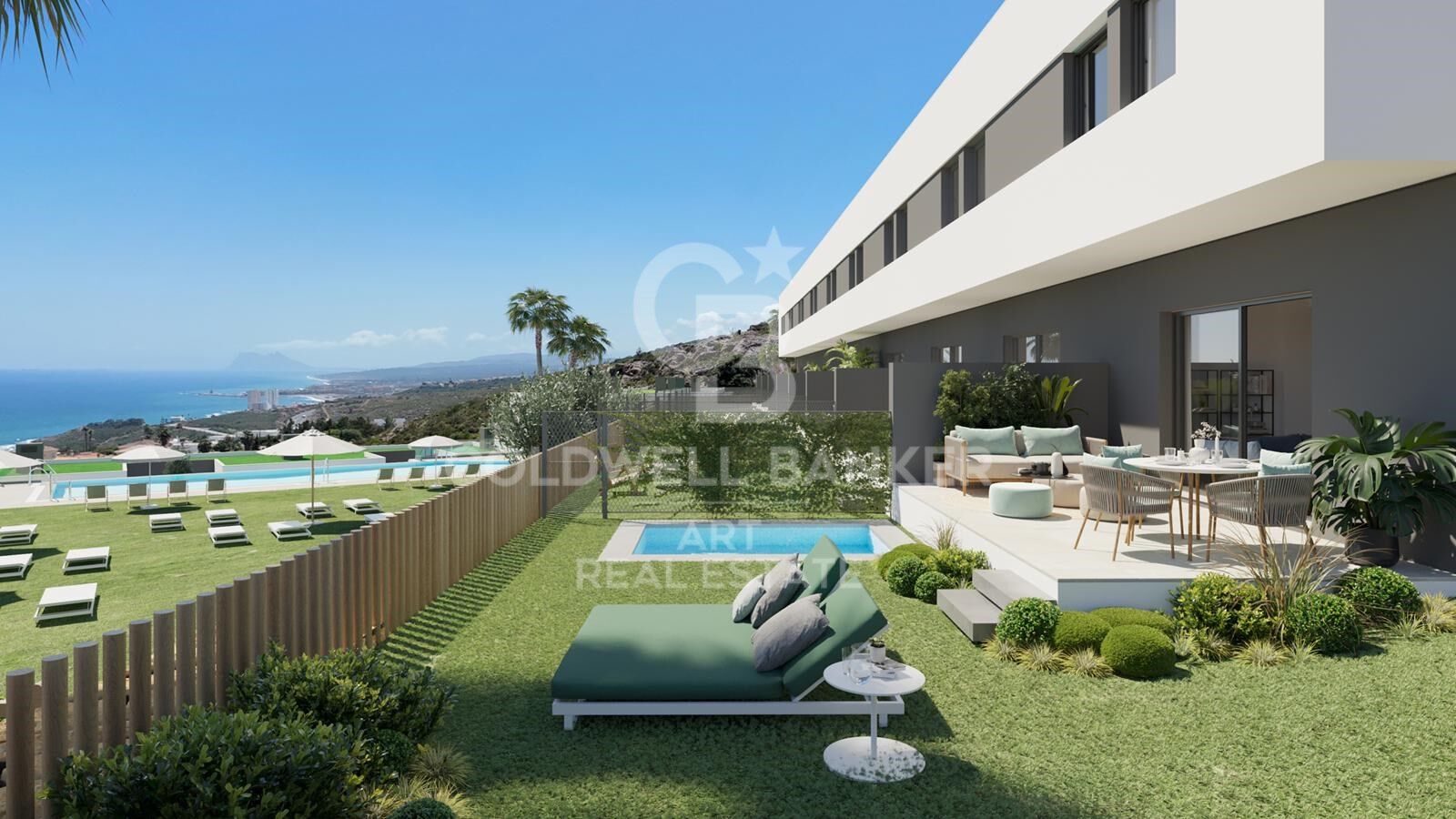 Appartements de luxe avec grandes terrasses à Manilava
