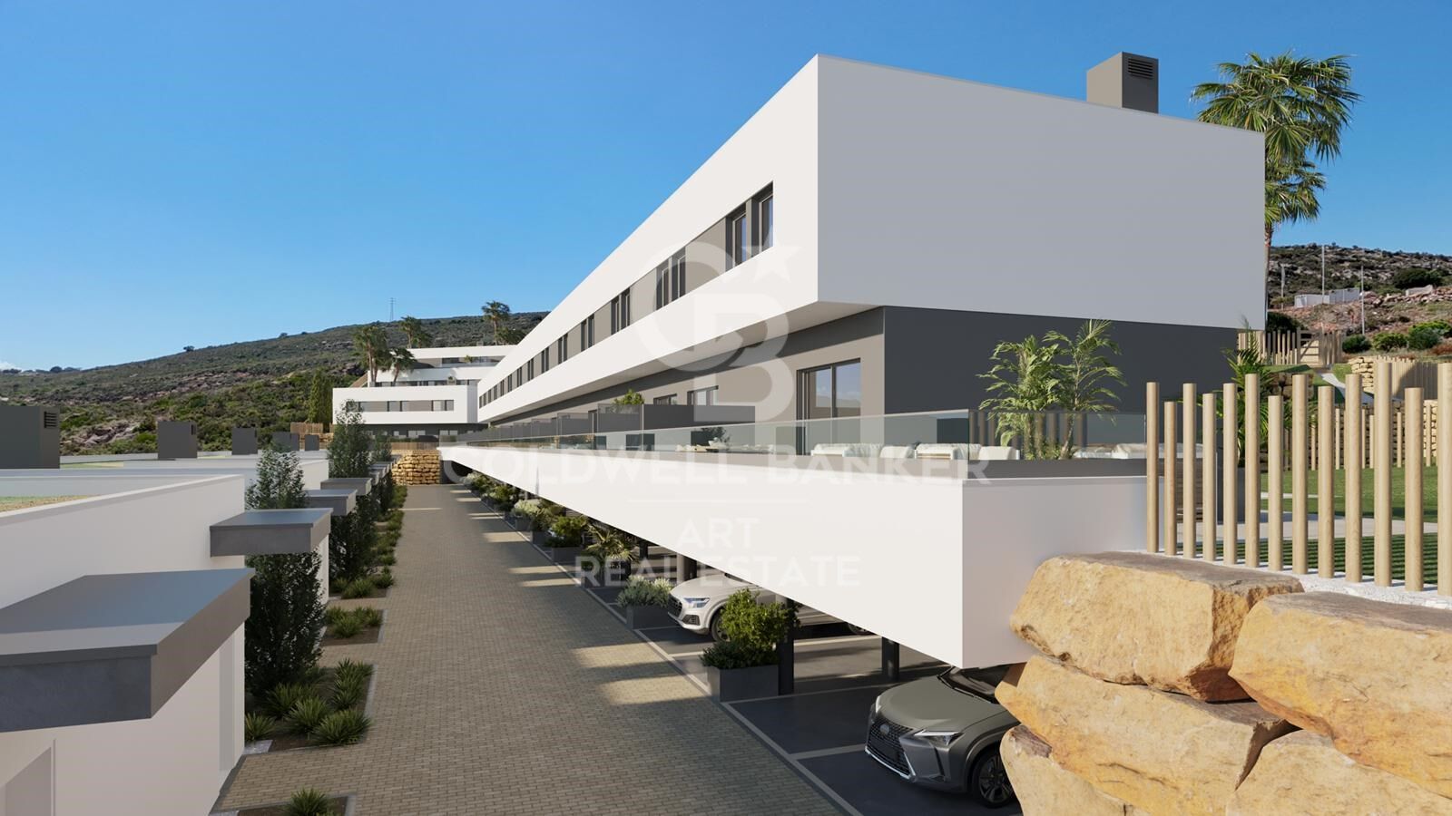 Appartements de luxe avec grandes terrasses à Manilava